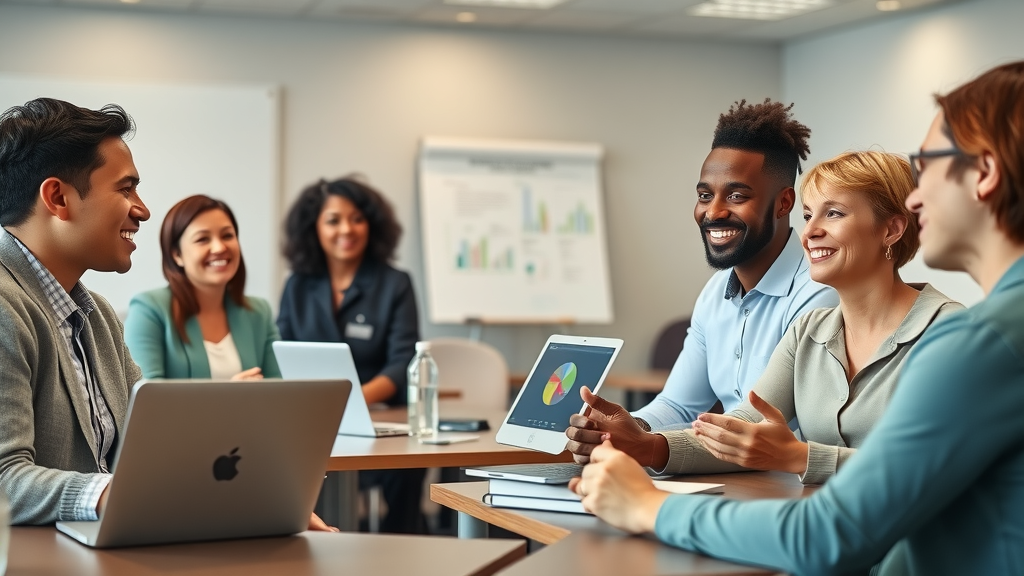 Resource allocation nonprofits - motivated staff participating in financial management training for smart cost allocation and functional expenses reporting