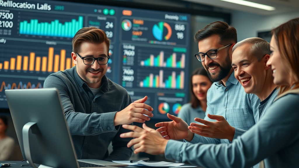 Resource allocation nonprofits - nonprofit team using digital allocation dashboard for real-time program services and functional expense monitoring