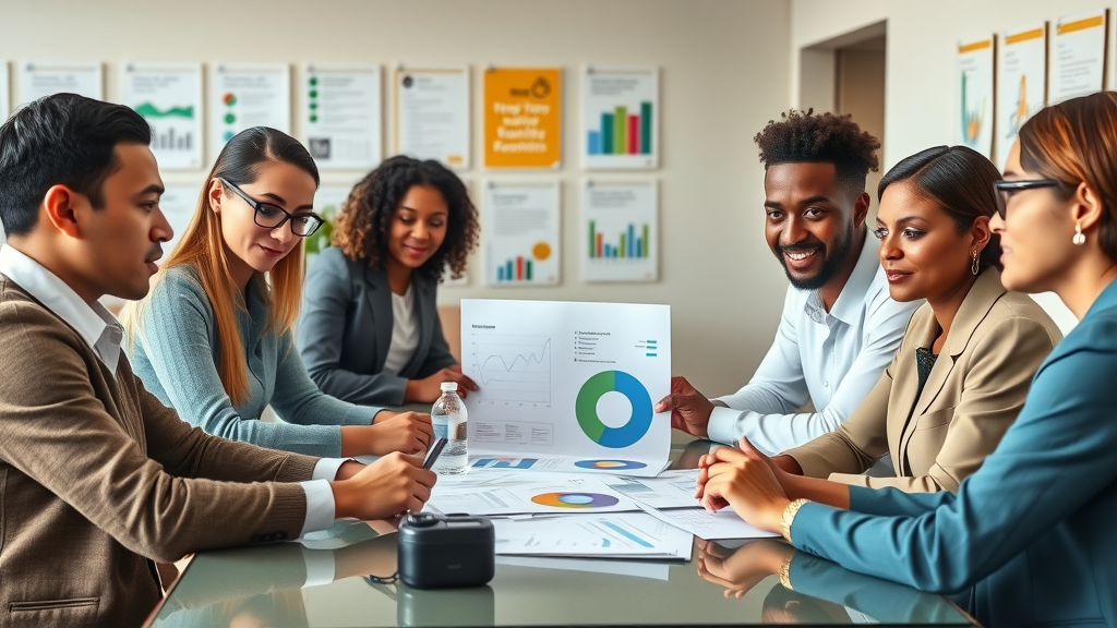 nonprofit mission alignment diverse team collaboration reviewing data