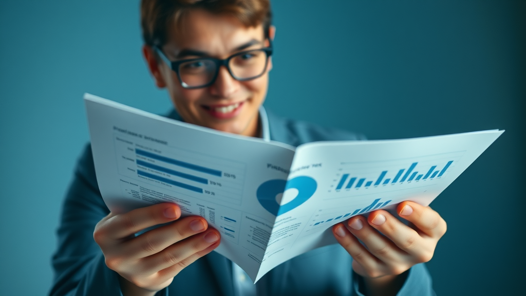 open nonprofit financial report demonstrating transparency and financial management