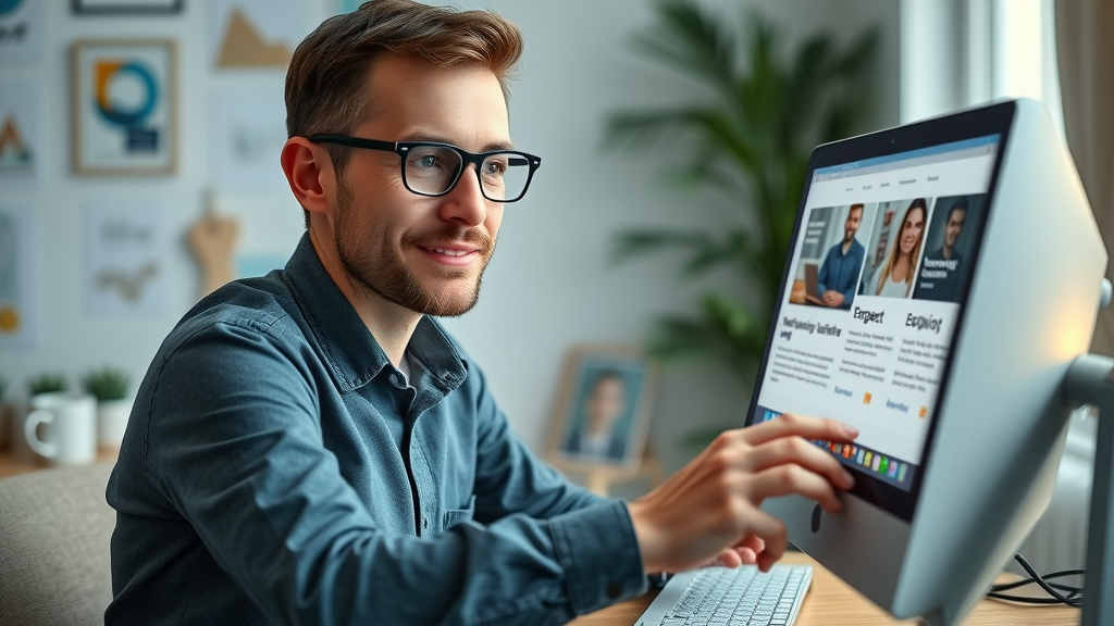 Nonprofit marketer designing email fundraiser campaign—email marketing for nonprofits