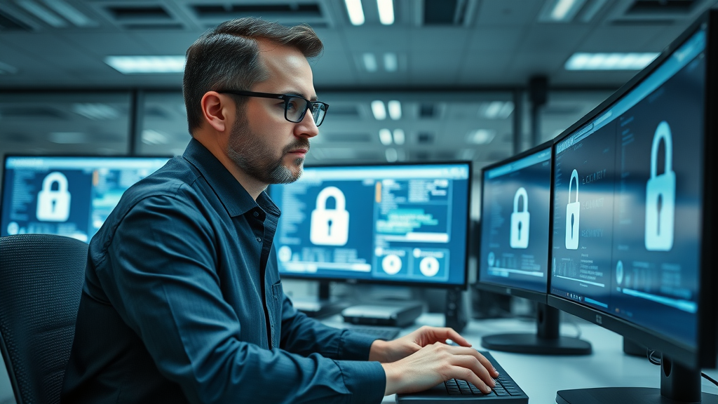 Secure nonprofit database environment - IT specialist ensuring donor security