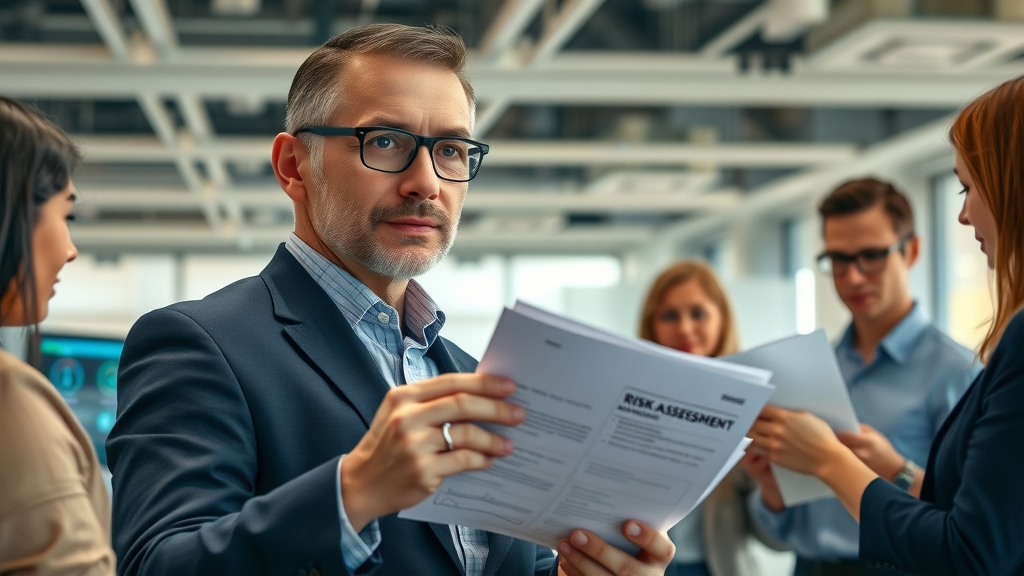 nonprofit executive overseeing risk management and internal controls